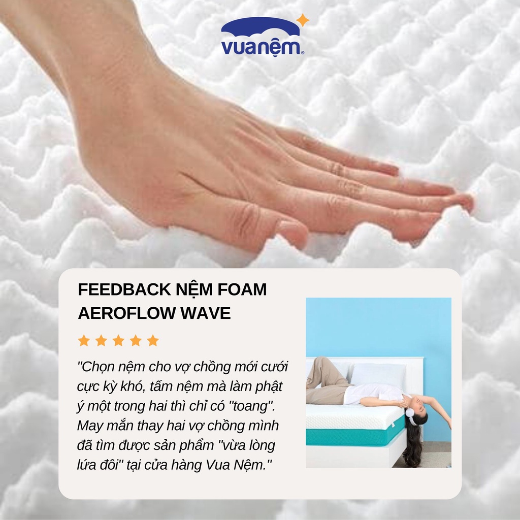 Nệm Foam Inoac Aeroflow Wave