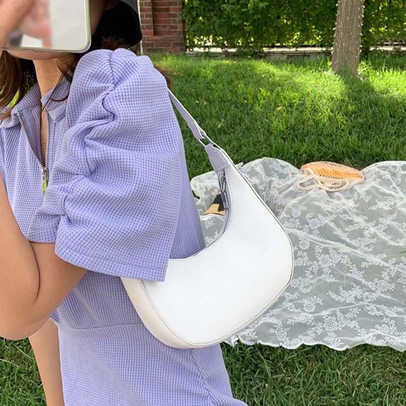 Túi đeo vai màu trơn thời trang cho nữ