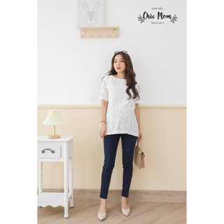 ÁO BẦU THÔ THÊU, VAI REN