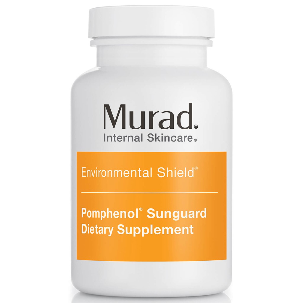 [Murad chính hãng] VIÊN LỰU UỐNG CHỐNG NẮNG NỘI SINH MURAD POMPHENOL SUNGUARD - 60 VIÊN