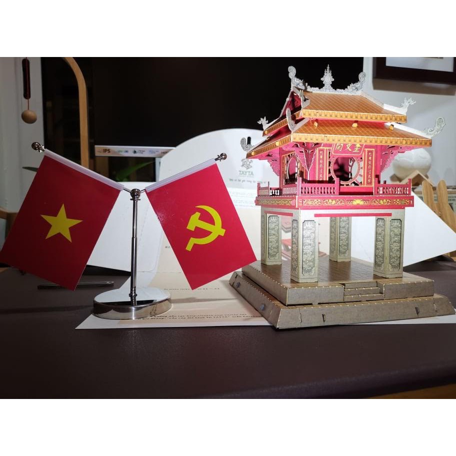 BỘ LẮP RÁP MÔ HÌNH GIẤY 3D KHUÊ VĂN CÁC HÀ NỘI