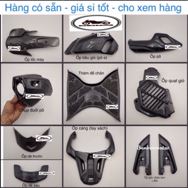 Bộ Ốp Carbon AirBlade 2016-2019