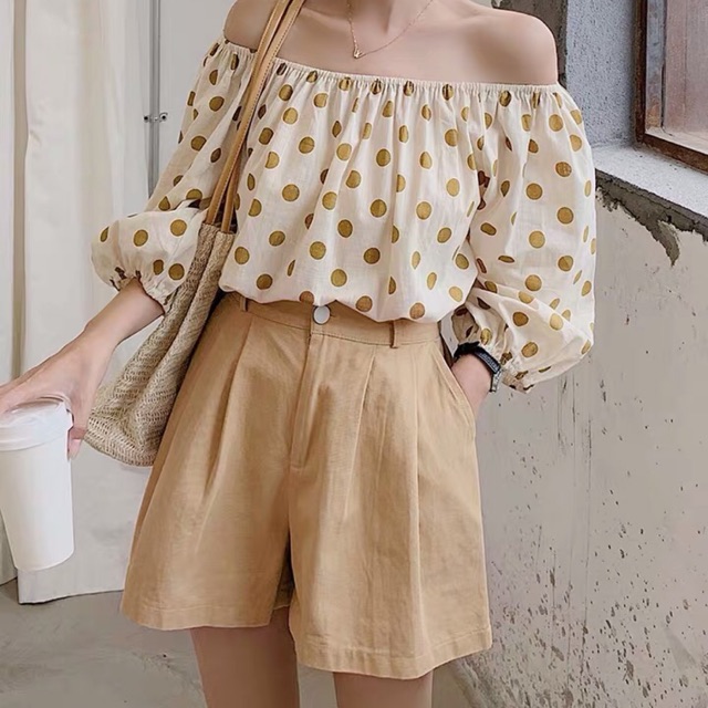 Quần sooc dáng váy (có cạp chun sau, có size đại)