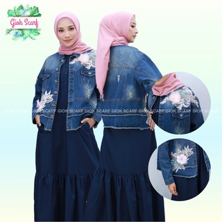 Khăn Quàng Cổ Vải Jean Thiết Kế Thanh Lịch Thời Trang