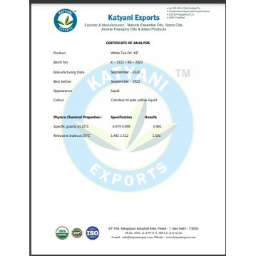 Tinh dầu Trà Trắng Nguyên Chất|Tinh dầu trà trắng cao cấp Nhập Khẩu Ấn Độ|Thương Hiệu Nguyên Hương