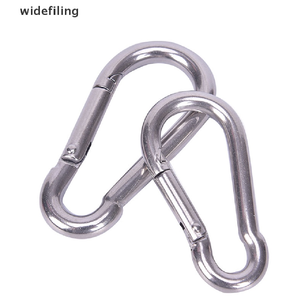 Móc Khóa Carabiner Bằng Thép Không Gỉ 304 Tháo Gỡ Nhanh