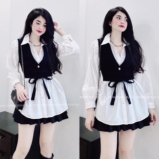 SET ÁO SƠ MI KÈM GILE