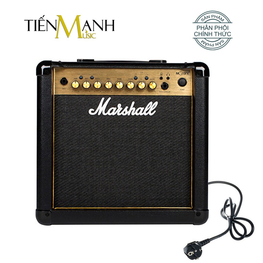 Ampli Marshall MG15FX Gold Amply Đàn Guitar Điện Combo Amplifier MG15GFX - Chính Hãng