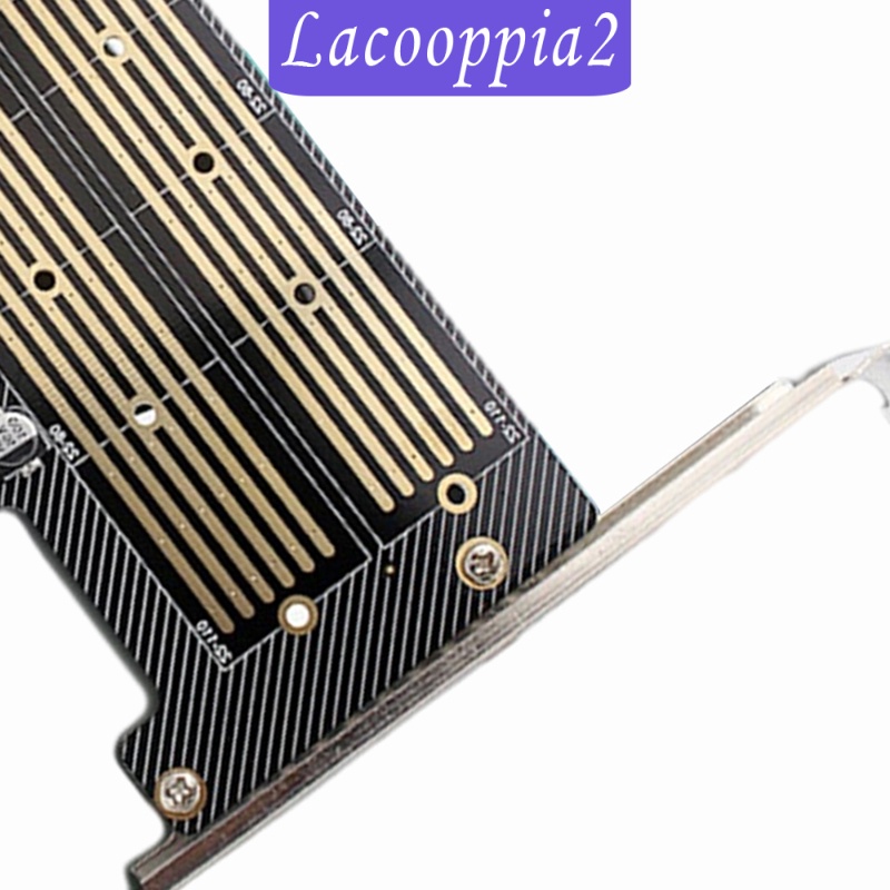 [LACOOPPIA2] PCIe to M.2 NVME Adapter M.2 NVMe NGFF Converter for Desktop PC SSD 2280