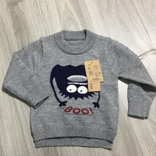 Combo áo len và tất bé trai