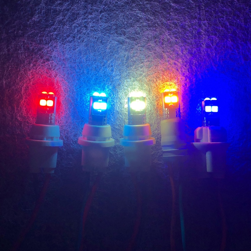 Bóng đèn led T10 loại tốt, công suất 2,5W, siêu sáng, xi nhan demi xe máy, TikTakMoto