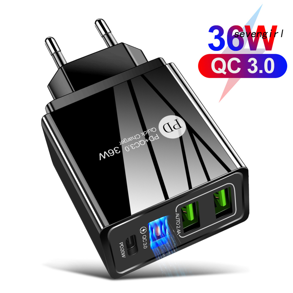 Bộ Sạc Nhanh 4 Cổng Usb 48w Chất Lượng Cao