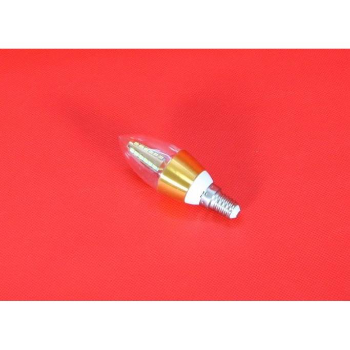Bộ 3 bóng đèn LED C35 4w hình quả nhót đổi màu đui E14