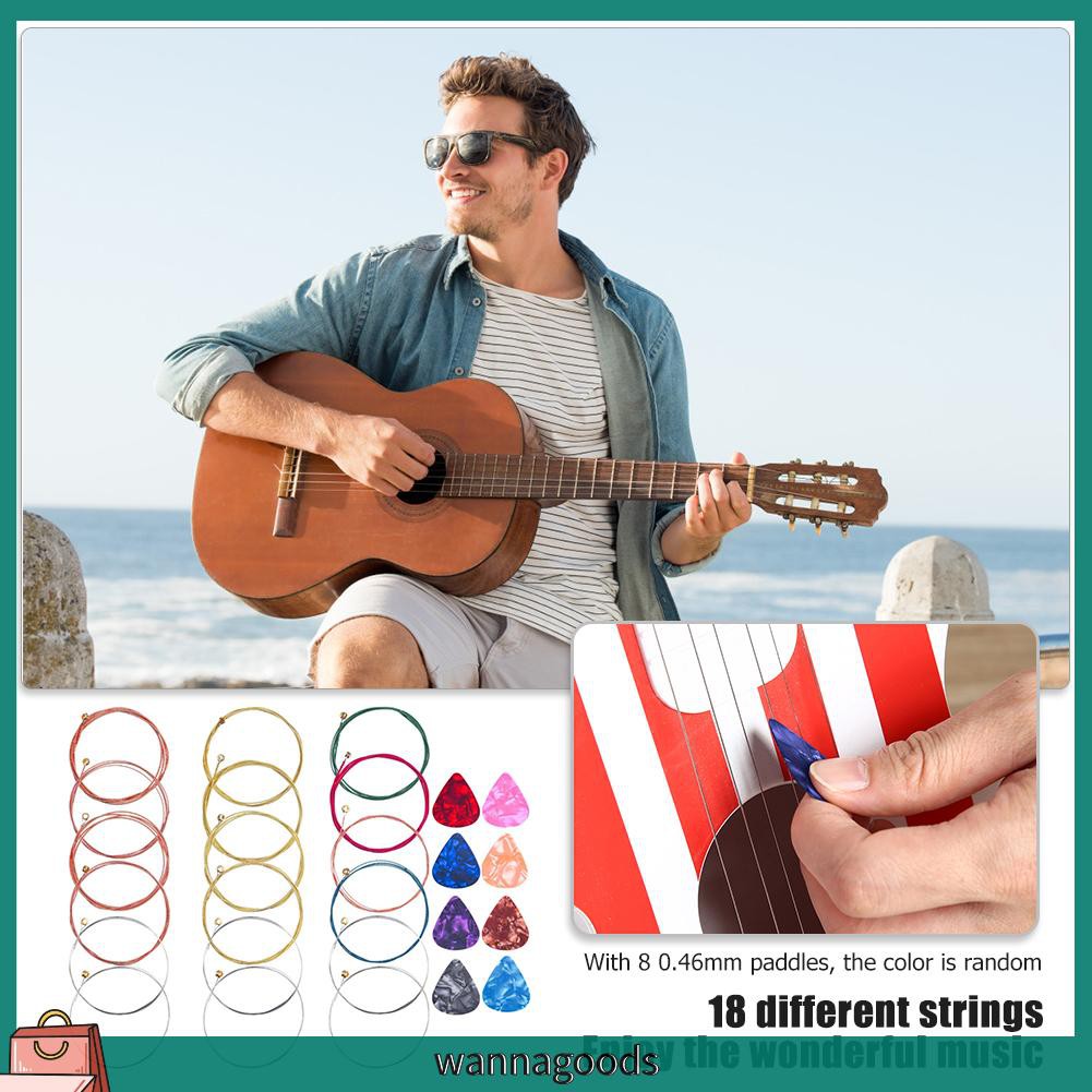 Set 26 Dây Đàn Guitar 8 Lỗ