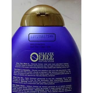 DẦU XẢ MỌC TÓC ORGANIX BIOTIN
