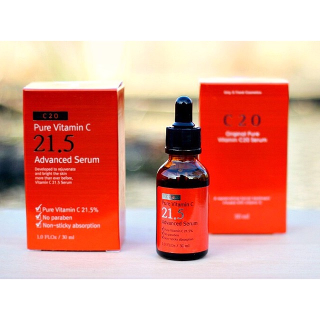 SERUM OST SERUM VITAMIN C21,5 CHO DA THÂM VÀ MỤN