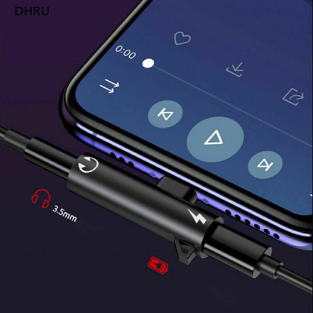 Đầu Chuyển Đổi Cổng Sạc Và Tai Nghe 3.5mm Cho iPhone 8 7 Plus X