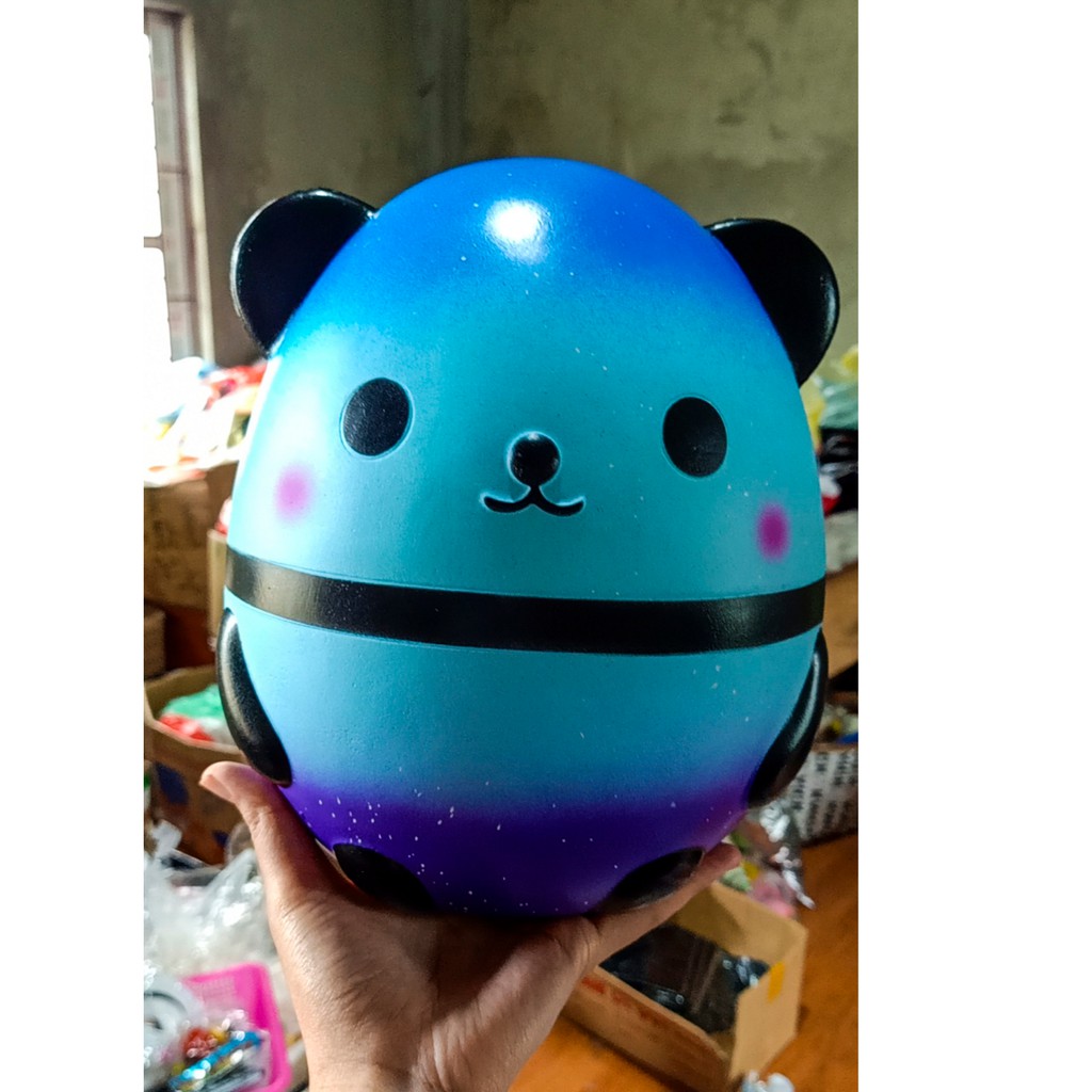 ĐỒ CHƠI SQUISHY GẤU TRÚC XANH CỰC ĐẠI KHỔNG LỒ SIÊU ĐÁNG YÊU