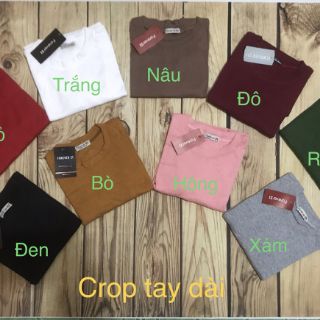 Áo tay dài crop