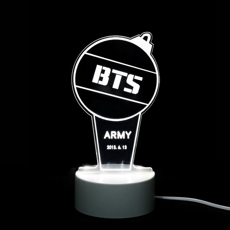 Đèn Trang Trí Hình Nhóm Nhạc Kpop Bts Army Bomb