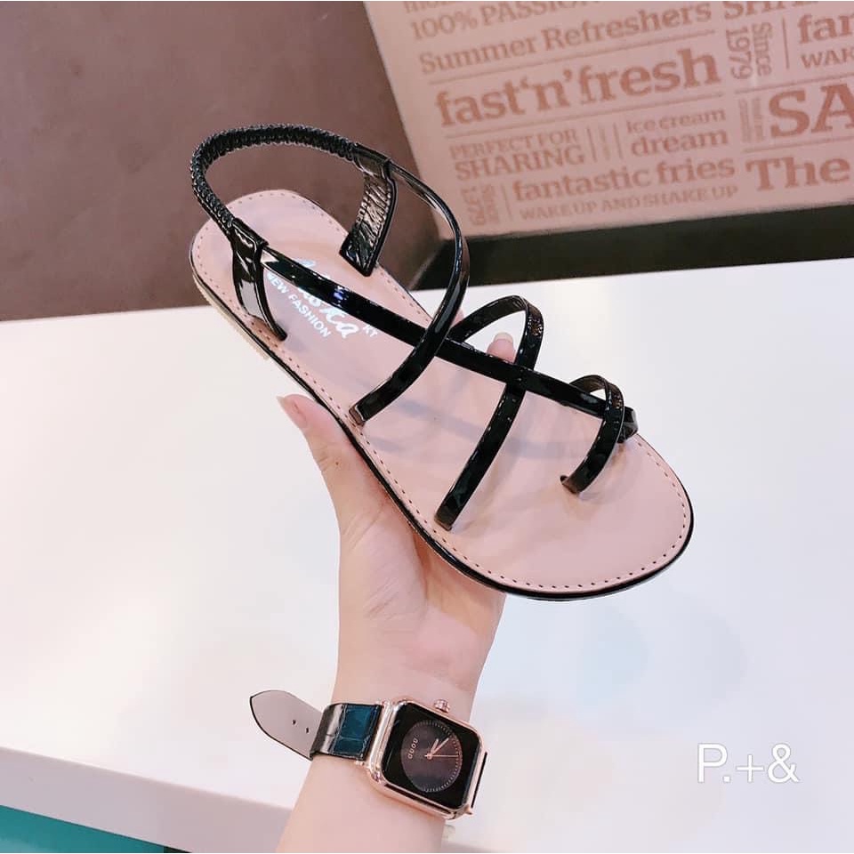 Giày  Sandal nữ xỏ ngón dây mảnh
