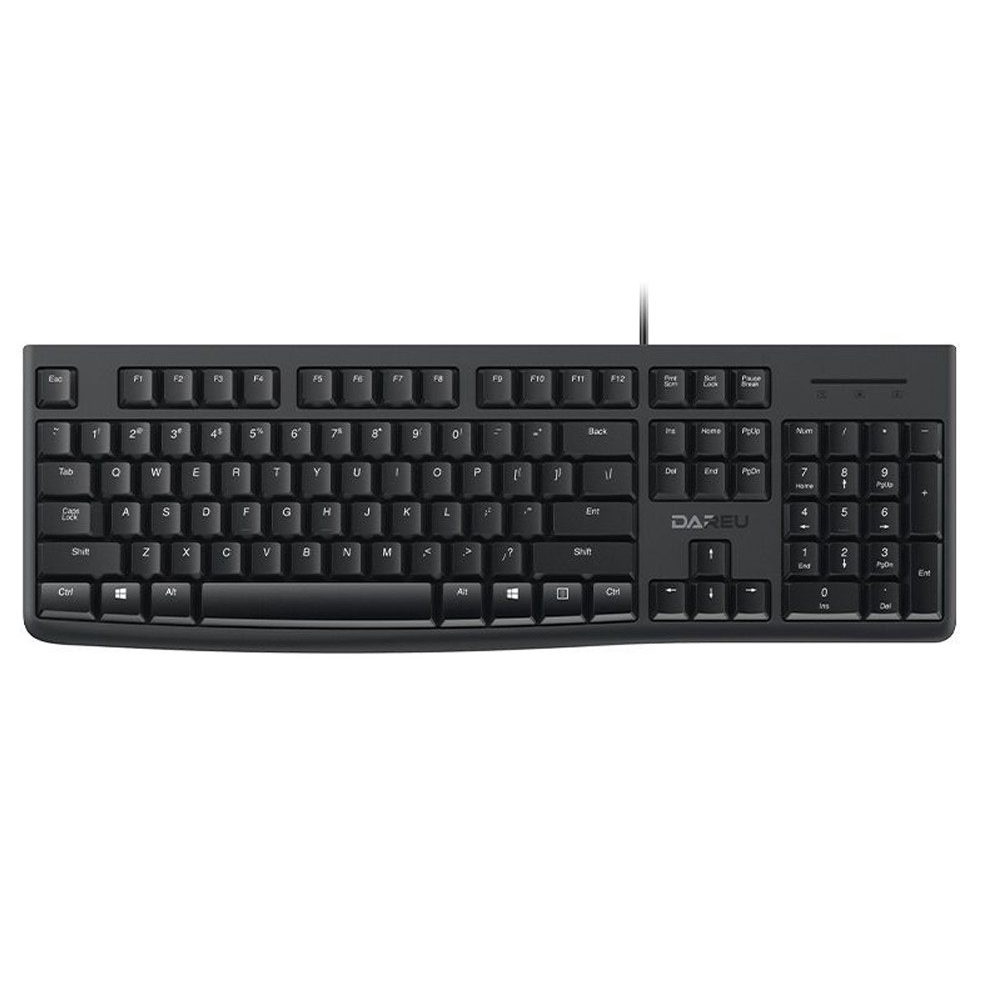 Bàn phím Dareu LK185 full size USB black ( Bảo hành chính hãng 12 tháng )
