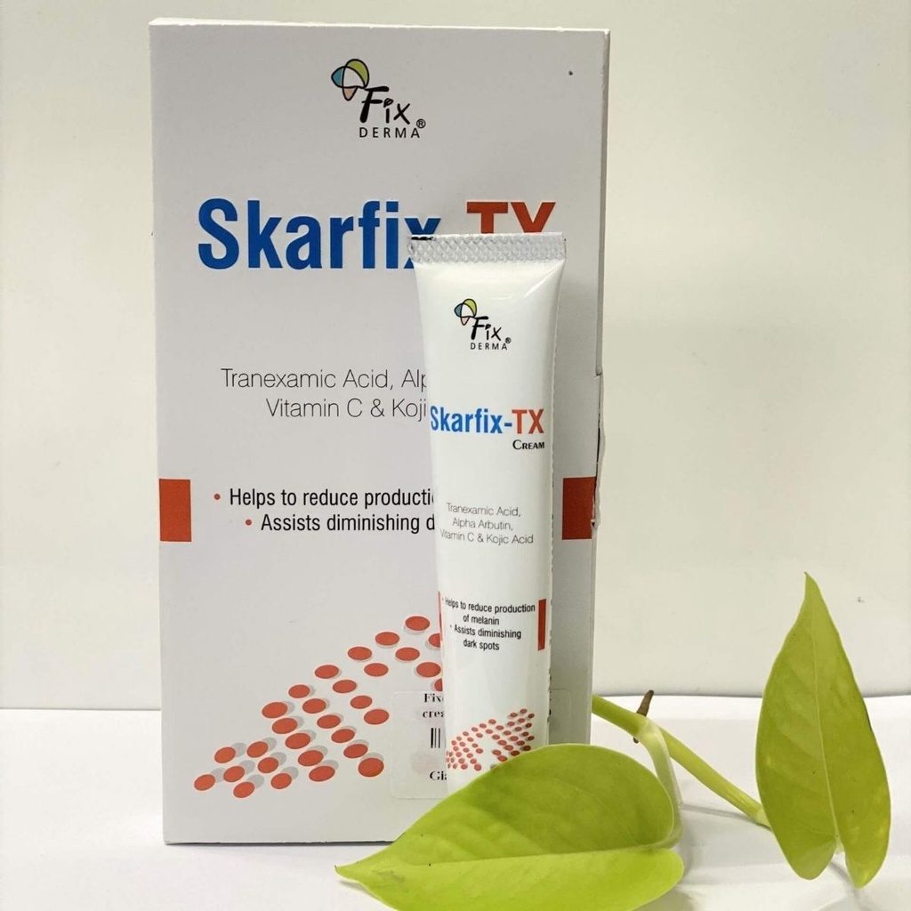 Kem Dưỡng Trắng Da Mặt Fixderma Skarfix TX Mờ Thâm Nám Tàn Nhang 15g Tranexamic Acid 2% Hàng Chính Hãng | Naturalyou.vn
