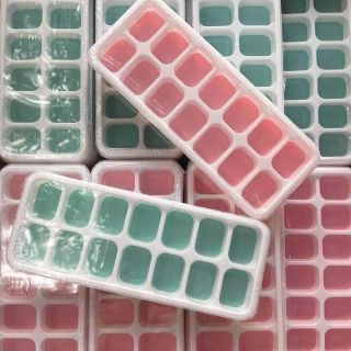 Set 3 Khay đá silicon có nắp đậy
