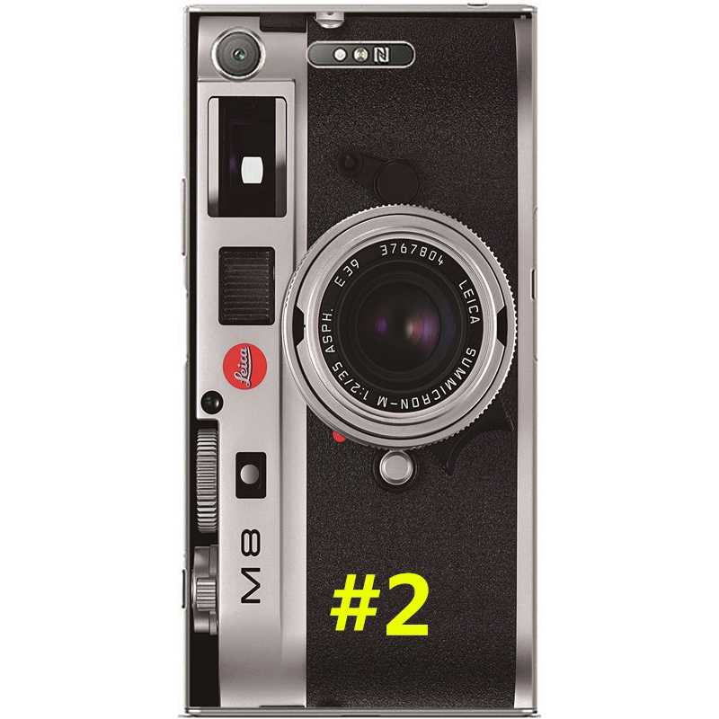 Ốp điện thoại TPU dẻo chống sốc hình máy ảnh hoạt hình cho SONY XPERIA XZ/ XZS/ XZ1/ XZ2 COMPACT/ XZ PREMIUM