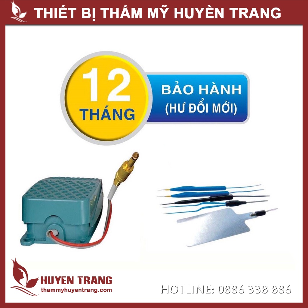 Máy Đốt Cao Tần BAYOKA Xóa Nốt Ruồi, Tàn Nhang, Mụn Thịt, Mụn Cơm, Trĩ Nội, Trĩ Ngoại, Sùi Mào Gà - Thẩm Mỹ Huyền Trang
