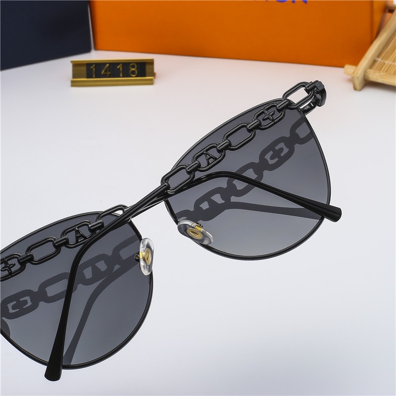 Kính Mát Phân Cực Hiệu LV Kèm Hộp Đựng Dành Cho Nam Và Nữ