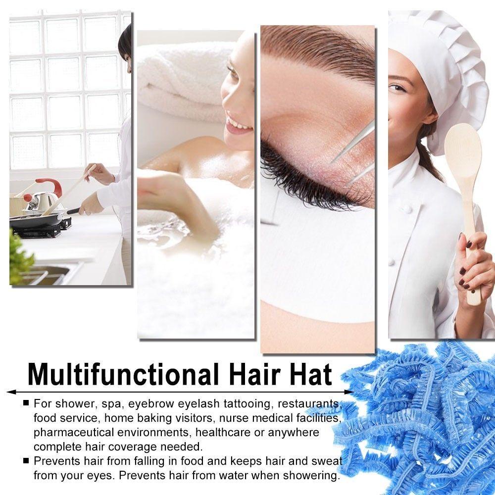 Mũ Lưới Trùm Tóc Bằng Nhựa Co Giãn