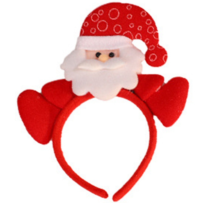 Băng Đô Cài Tóc Hình Tuần Lộc / Ông Già Noel / Người Tuyết Phong Cách Giáng Sinh Năm Mới