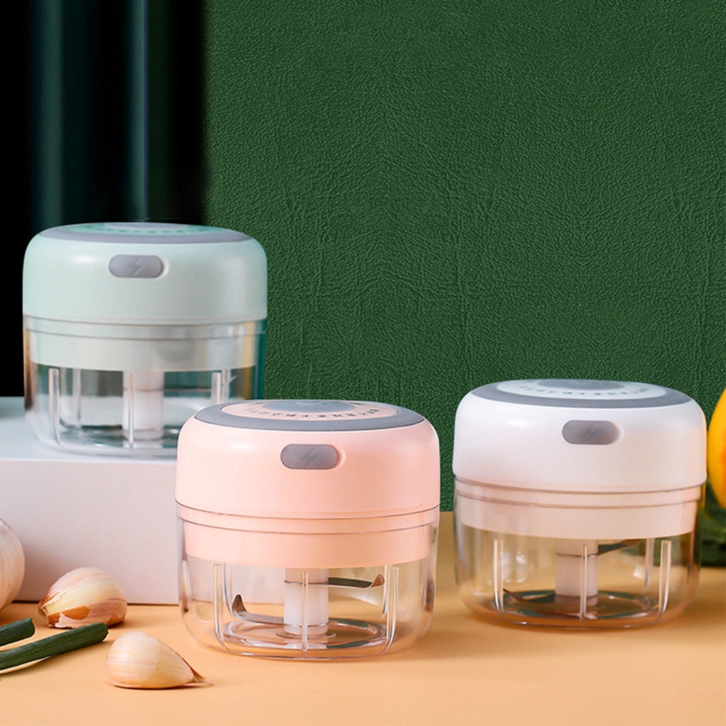 Máy Xay Tỏi Gừng Không Dây Mini 100ml/250ml Thân Thiện Với Môi Trường