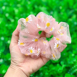 Dây cột tóc Srunchies Hoa cúc Daily
