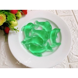 VĨ ĐÁ,THẠCH RAU CÂU HÌNH CÁ HEO