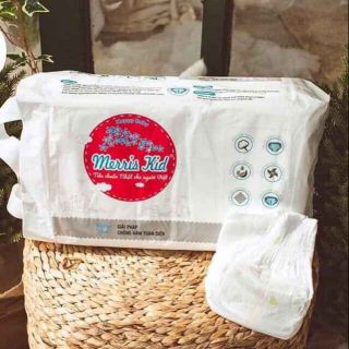 Combo 50 miếng bỉm dán merisskid size S, M