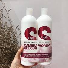 DẦU GỘI TIGI TRẮNG phục hồi tóc hư tổn độ 3 Dùng Siêu Mượt Tóc Giữ Màu Tóc - S-FACTOR WORTHY COLOUR 750ml | BigBuy360 - bigbuy360.vn