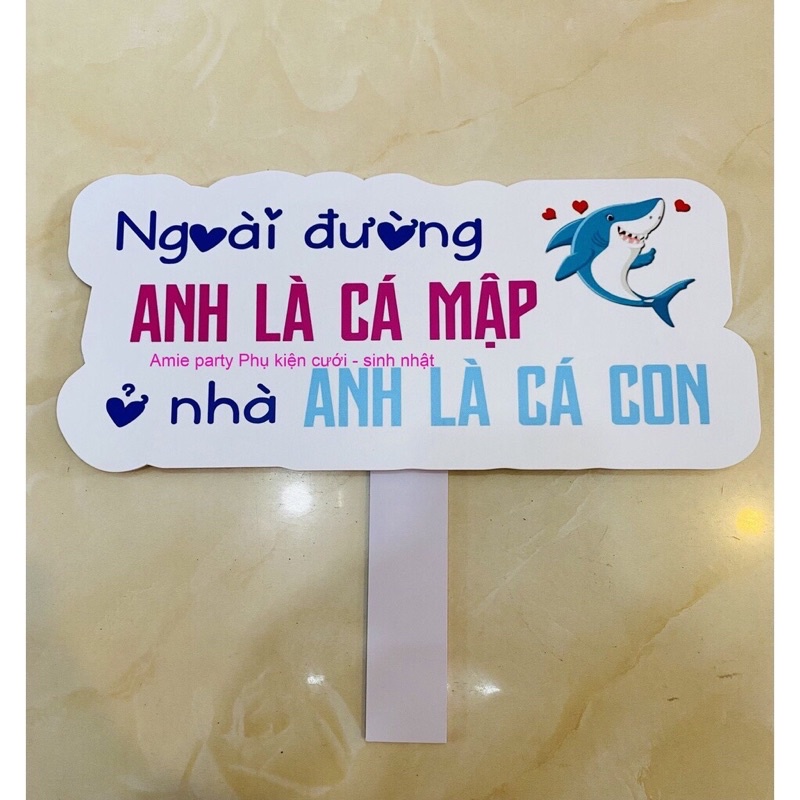 Hastag cầm tay sinh nhật, đám cưới , đầy tháng , ib shop nhé