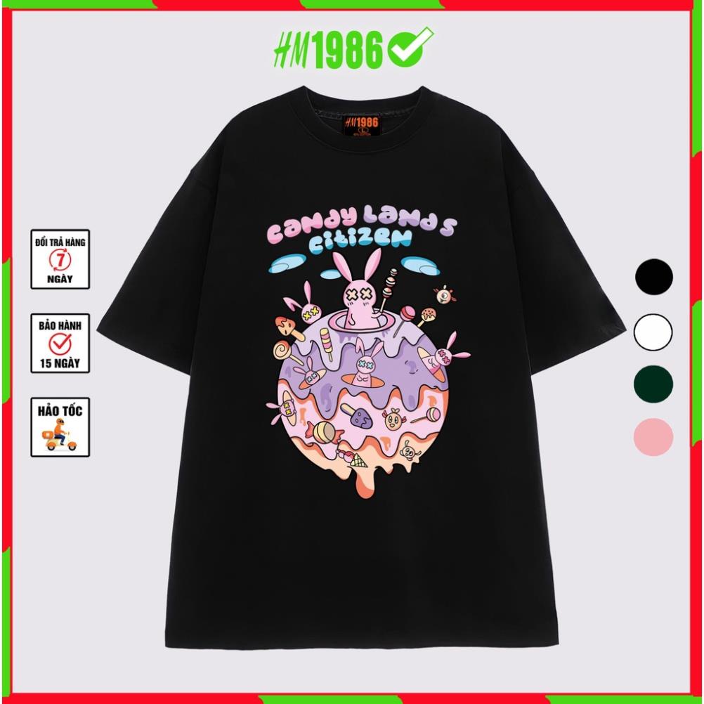 Áo Thun Tay Lỡ Oversize Nam Form Rộng HM1986 Áo Form Rộng Unisex Cổ Tròn StreetWear Giá Rẻ Hàn Quốc AS202