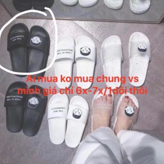 Combo 2 đôi dép