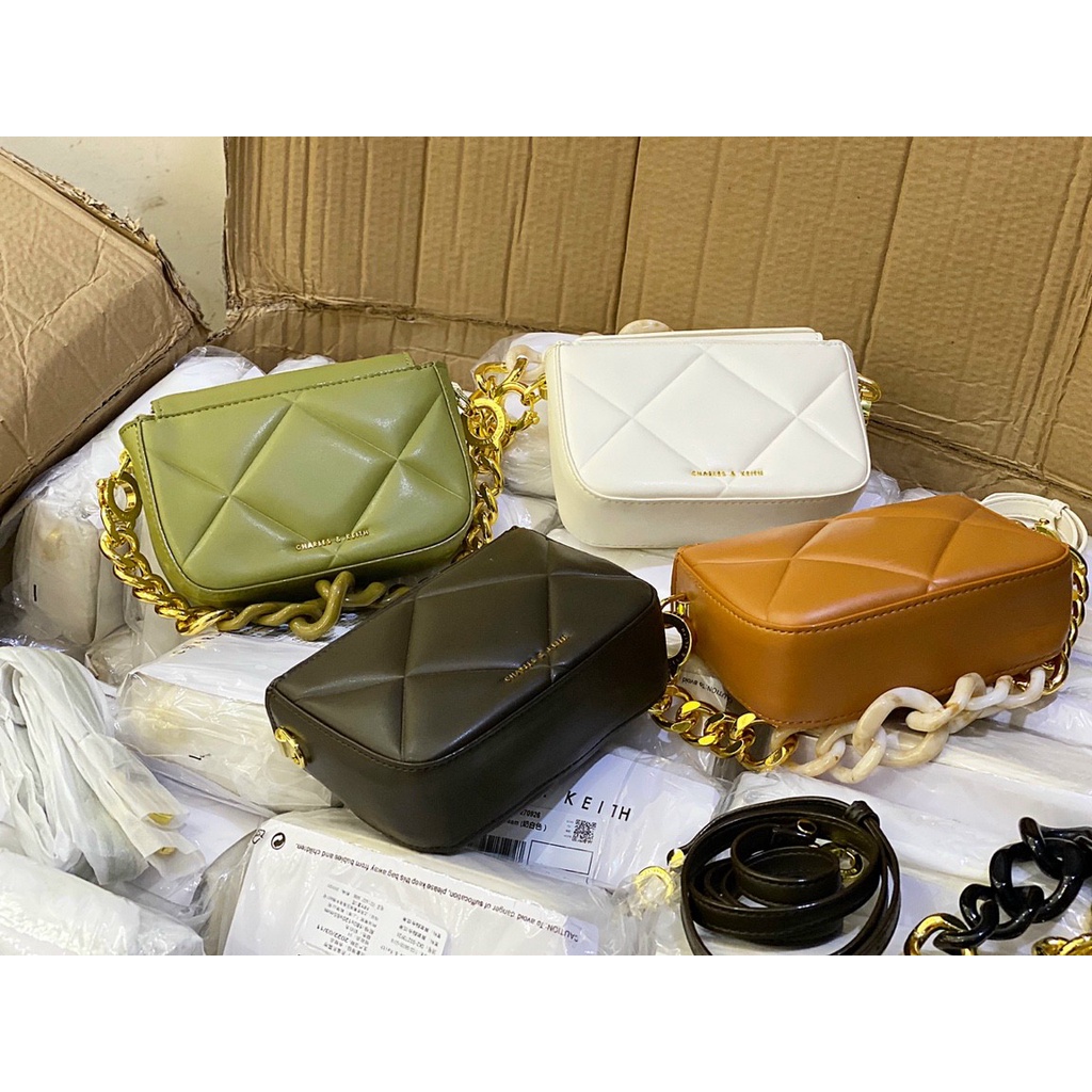 Túi đeo chéo nữ + Túi Cầm Tay Mini CK2-50270926 full màu