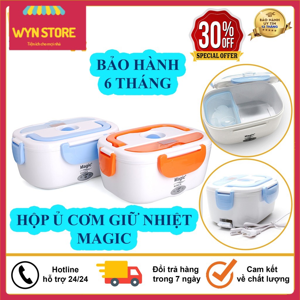 💝𝐅𝐑𝐄𝐄 𝐒𝐇𝐈𝐏💝 Hộp Mang Cơm Văn Phòng, Cặp Lồng Cơm Hâm Nóng Thức Ăn, Giữ Nhiệt Magic - Giữ Nhiệt Cực Tốt