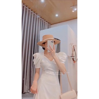 Váy trắng dáng dài