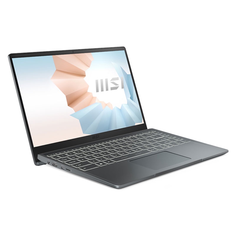 Laptop MSI Modern 14 B11MOU-1030VN (i3-1115G4 | 8GB DDR4 | SSD 256GB PCIe | VGA Onboard | 14.1 FHD IPS | Win11|Gray)
