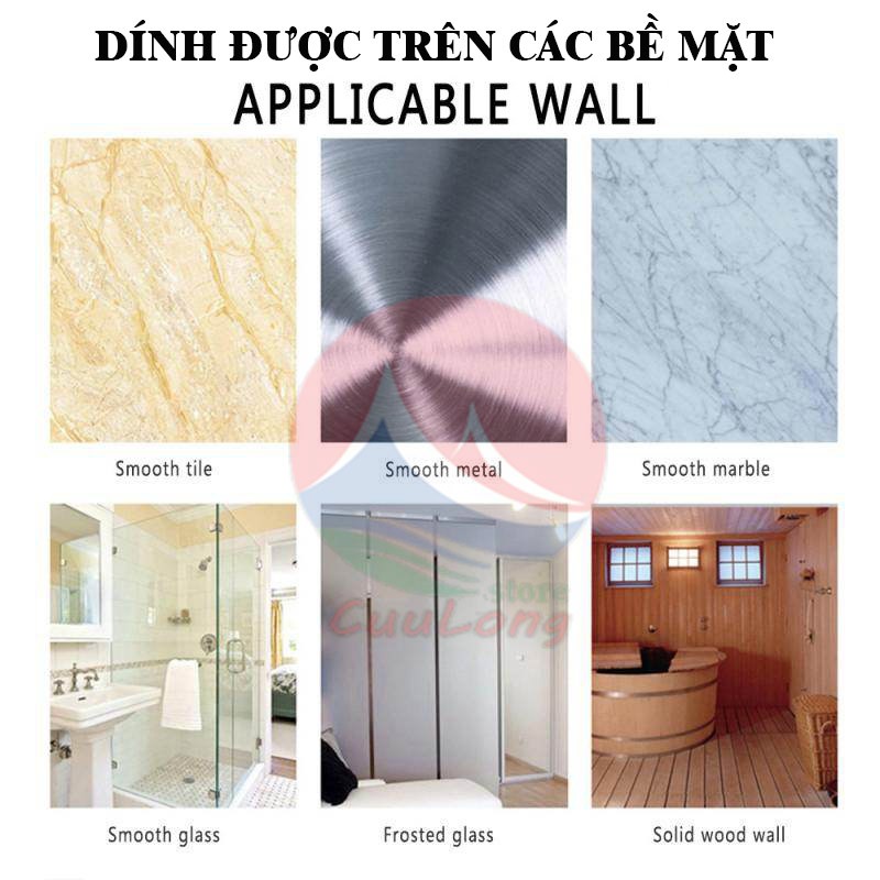 Miếng Dính Tường Chịu Lực Đa Năng, Giá Treo Tường Không Phải Khoan, Tháo Lắp Dễ Dàng, móc treo tường siêu dính chịu lực