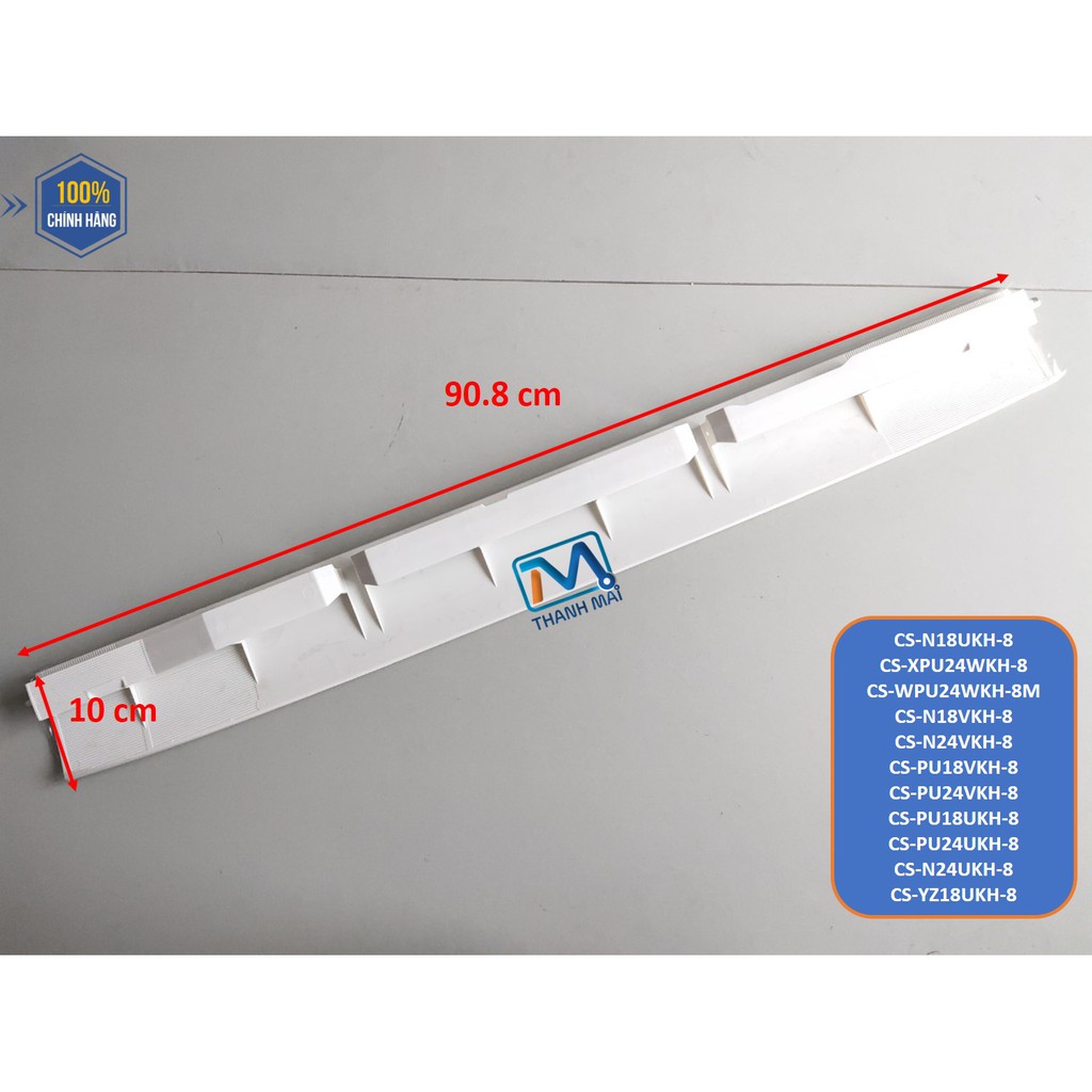 Lá đảo gió lên xuống Máy lạnh Panasonic CS-N18UKH-8 // XPU24WKH-8 // WPU24WKH-8M // N18VKH-8 // N24VKH-8 // PU18VKH-8