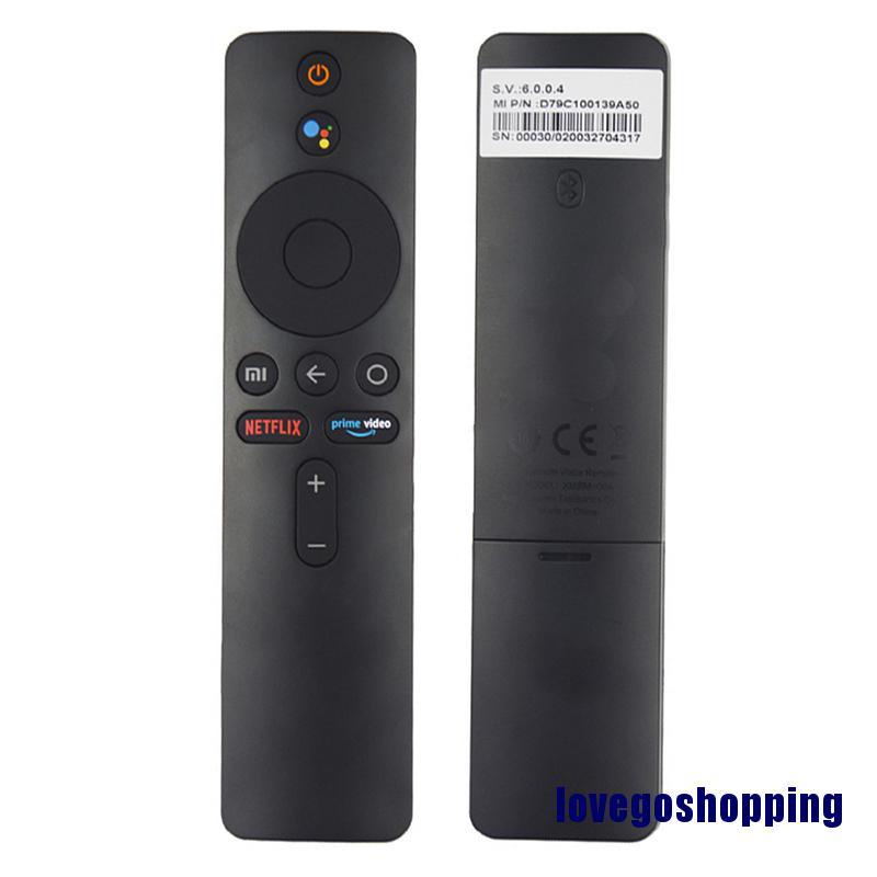 Điều khiển từ xa bằng giọng nói Bluetooth cho Xiaomi XMRM-00A Mi TV 4X Box S PrimeVideo