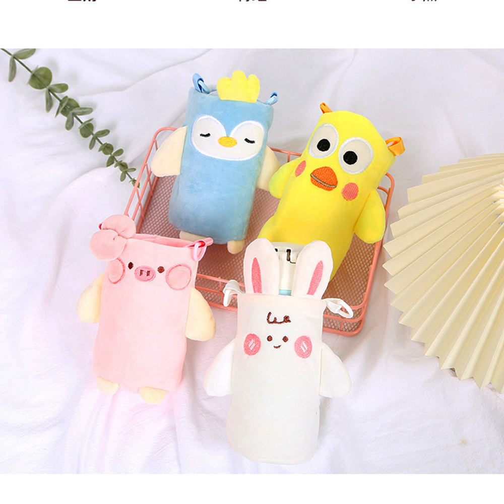 Túi Đựng Bình Nước Cách Nhiệt Hình Động Vật Đáng Yêu