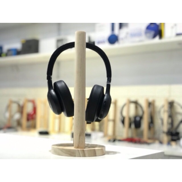 Giá Treo Tai Nghe, Kệ Đỡ HeadPhone Bằng Gỗ Thông Tự Nhiên Tinh Tế